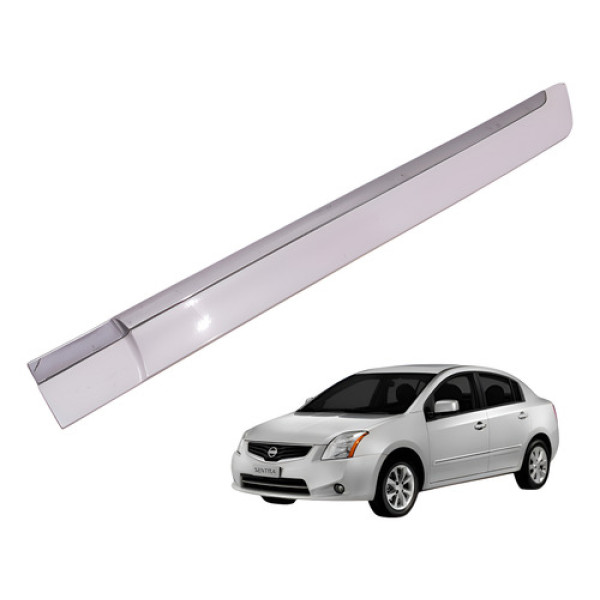 Friso Porta Traseira Esquerda Nissan Sentra 2011 2012 Cromado