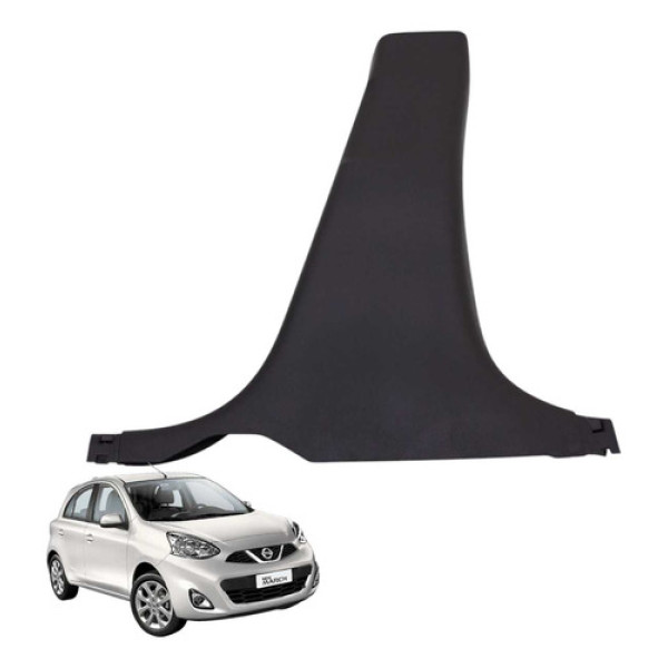 Moldura Direita Coluna Central March 1.0 3cc Sv 2016 