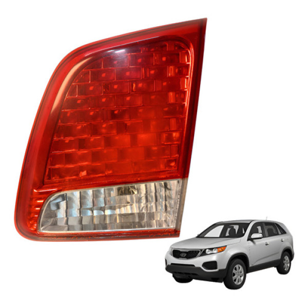 Lanterna Direita Tampa Traseira Sorento 2.4 Ex2 2012 Direito/passageiro Vermelho