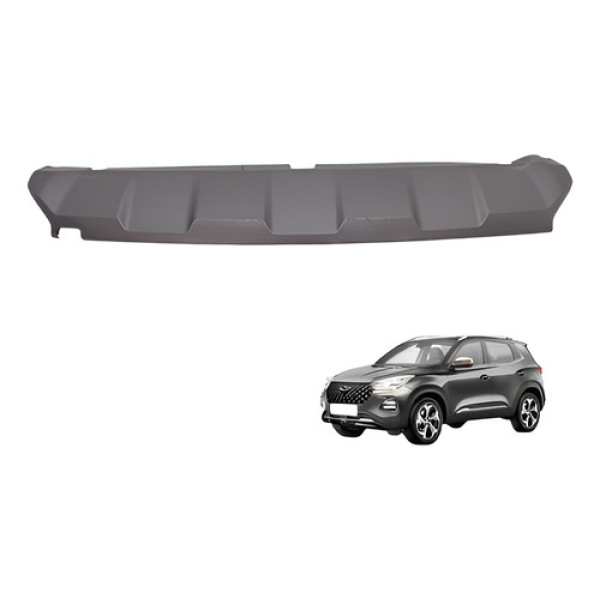 Spoiler Inferior Parachoque Traseiro Tiggo 5x 1.5 Flex 2021 Cinza