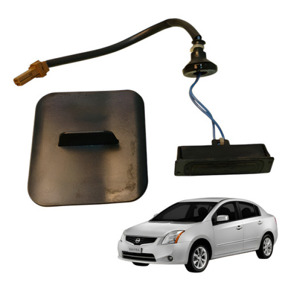 Botão Sensor Abertura Porta Malas Nissan Sentra 2011 2012 Preto Traseira