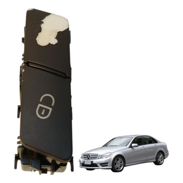 Botão Trava Porta  Dianteiro Esquerdo Mercedes C180 2013