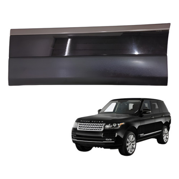 Friso Porta Traseira Esquerda Range Rover Vogue 2013 Preto