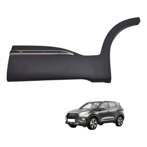 Friso Porta Traseira Esquerda Tiggo 5x 1.5 Flex 2021 2024 Preto