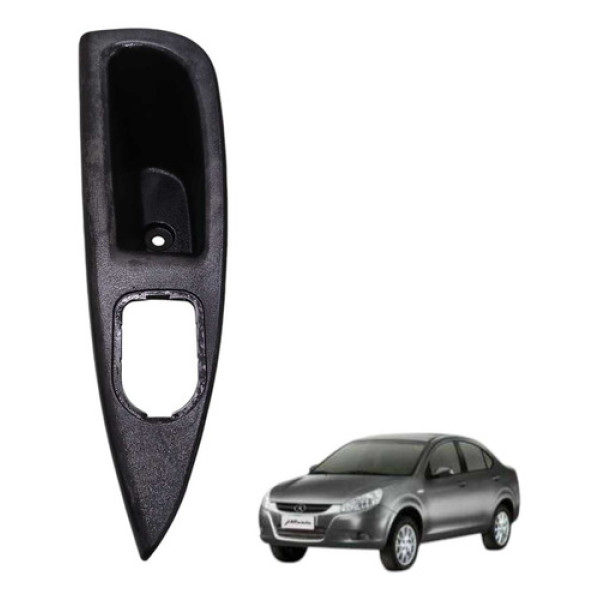 Moldura Comando Vidro Traseiro Esquerdo Jac J3 Turin 2012