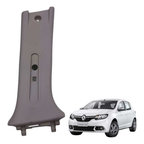 Acabamento Direito Coluna Central Sandero 1.0 3cc 2017