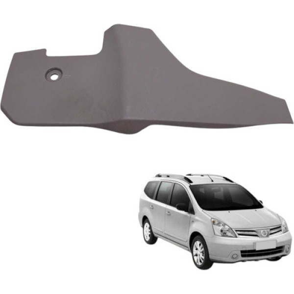 Acabamento Lateral Esquerdo Console Livina 1.6 2009 2012