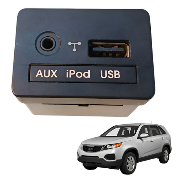 Entrada Auxiliar Usb iPod Sorento 2.4 Ex2 2014