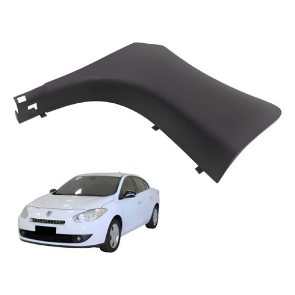 Moldura Soleira Dianteita Direita Fluence 2011 2016 Preto