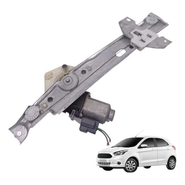 Maquina Vidro Traseiro Esquerdo Ford Ka 1.0 2015 2017