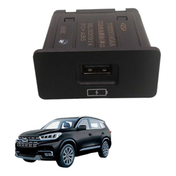 Usb Carregador Console Chery Tiggo 8 2021 2024 1.6t