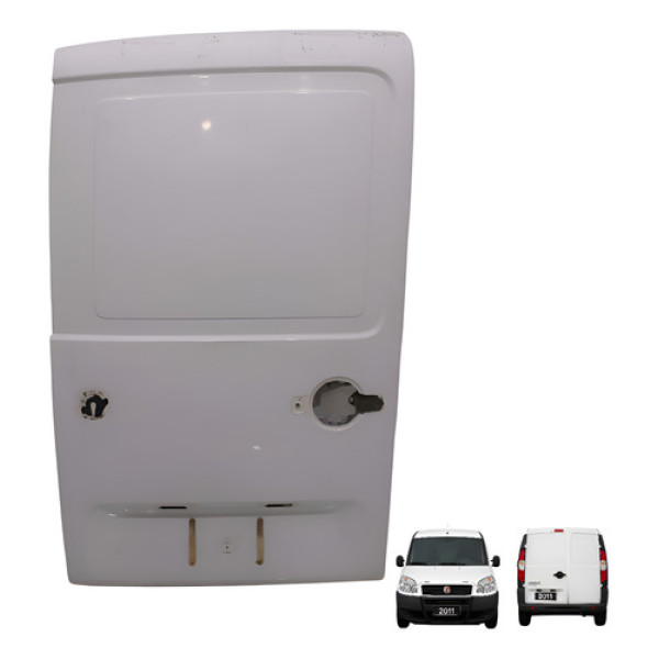 Porta Traseira Esquerda Fiat Doblo 1.4 2011 Cargo Dianteira Branco