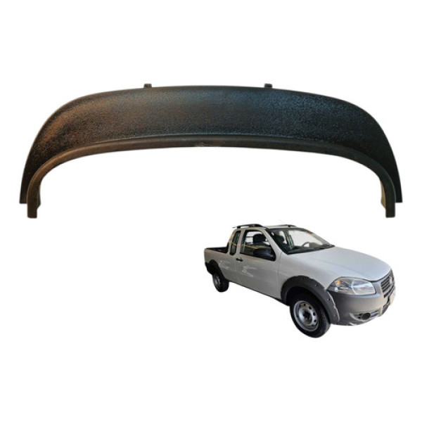 Aplique Moldura Painel Instrumentos Fiat Strada 2012 Preto