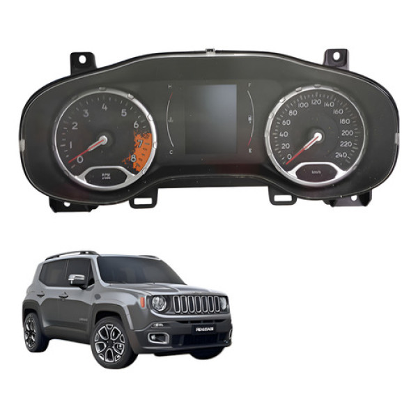 Painel Instrumentos Renegade Lngtd 1.8 Flex 2019 Preto