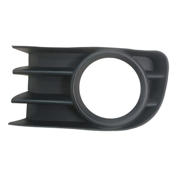 Grade Farol Milha Le Renault Megane 2008 2012 Preto Esquerdo