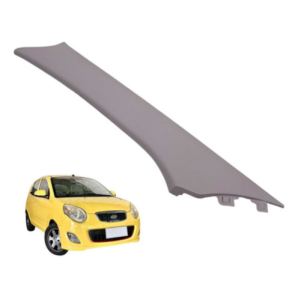 Moldura Esquerda Coluna Parabrisa Picanto 2008 2010 1.0l 