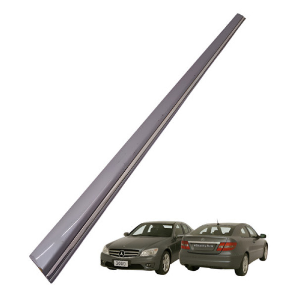 Friso Porta Dianteira Esquerda Mercedes Clc 200 1.8 2010 Cinza