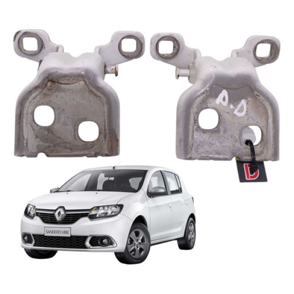 Dobradiça Porta Dianteira Direita Par Sandero 1.0 3cc 2017
