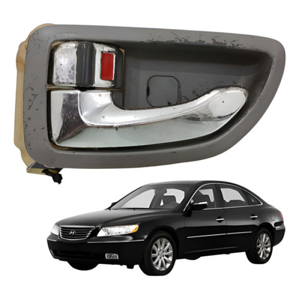 Maçaneta Interna Dianteira Esquerda Azera 3.3 2008 2009 2010