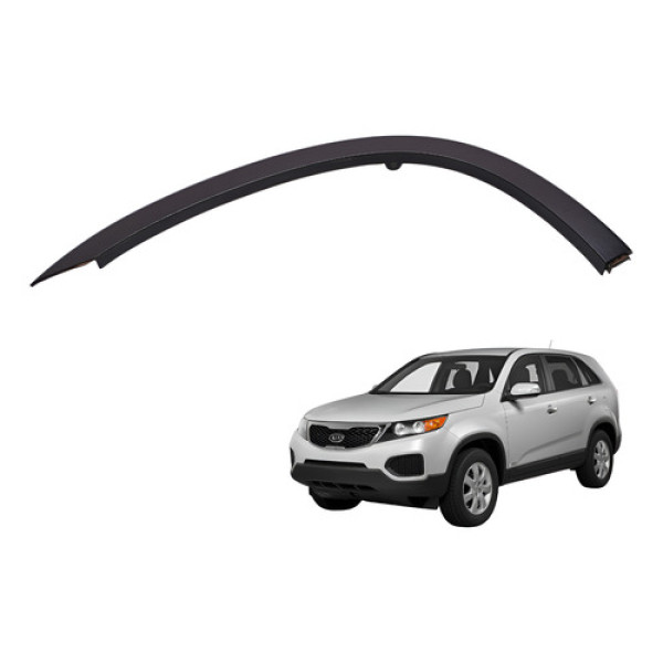 Aplique Paralama Traseiro Direito Sorento 2.4 2012 Preto