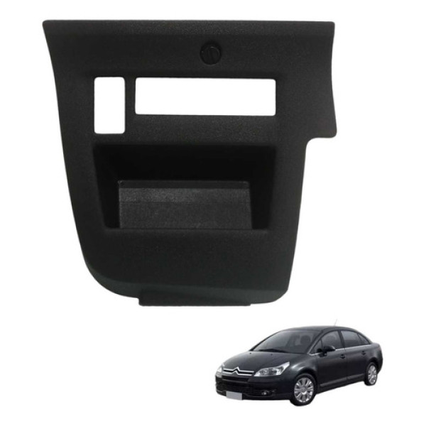 Moldura Painel Porta Objetos Citroen C4 Pallas 2009