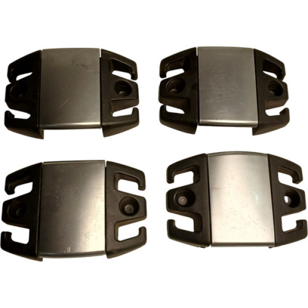 Jogo Presilha Fixacao Rede Porta Malas Captiva 2009