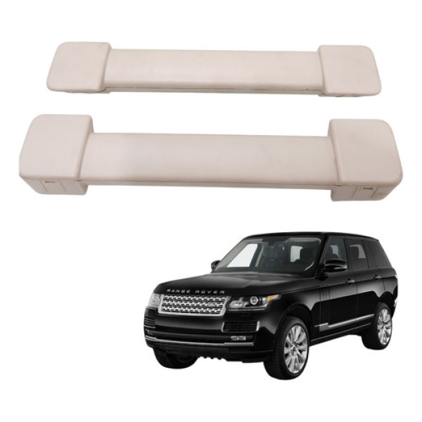Par Suporte Tampão Porta Malas Range Rover Vogue V8 4.4 2013 Creme