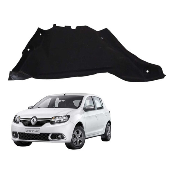 Acabamento Esquerdo Porta Malas Renault Sandero 1.0 2017