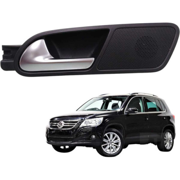Maçaneta Interna Porta Traseira Esquerda Tiguan 2.0 2010