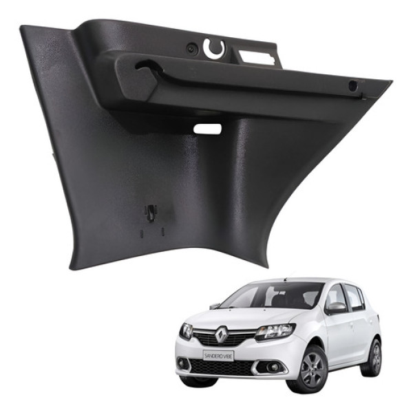 Suporte Bagagito Esquerdo Renault Sandero 1.0 3cc 2017 Preto