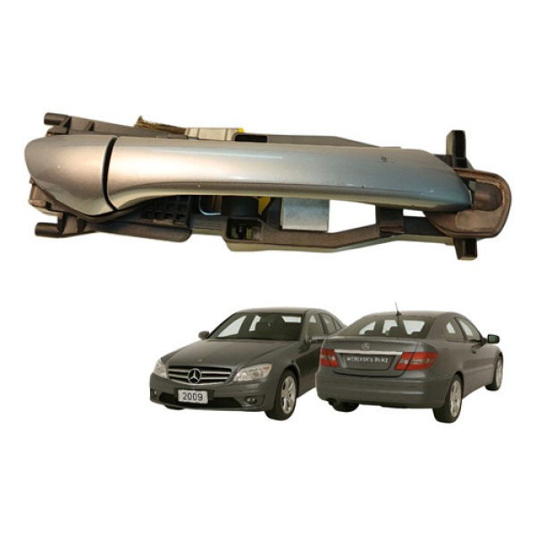 Maçaneta Externa Dianteira Direita Mercedes Clc 200 1.8 2010 Cinza-escuro