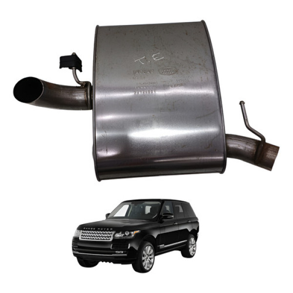 Silenciador Traseiro Esquerdo Escapamento Vogue 2013