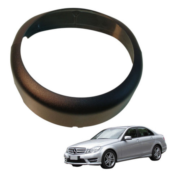Acabamento Moldura Chave Seta Mercedes C180 2013 2014