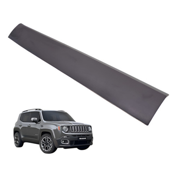 Friso Porta Dianteira Esquerda Renegade Lngtd 1.8 Flex 2019 Preto