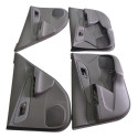 Forro Porta Jogo Chevrolet Cobalt 1.8 Ltz 2013 2014 Cinza-escuro