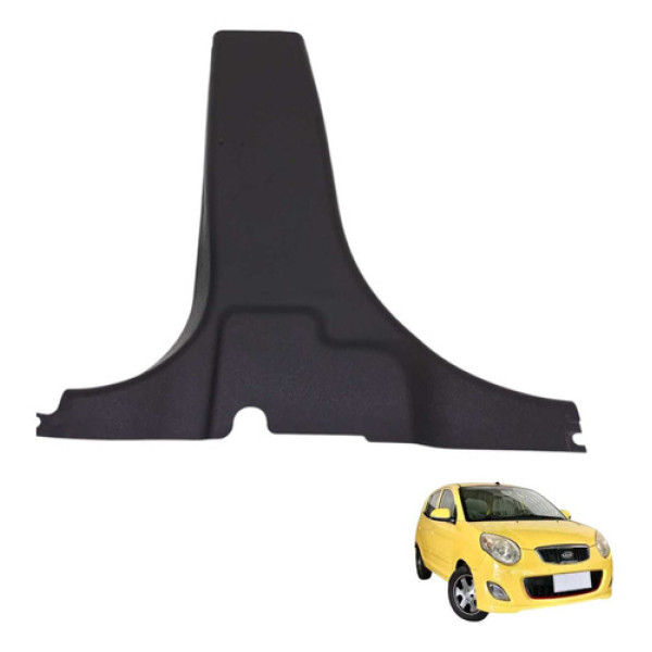 Moldura Coluna Central Esquerda Picanto 2008 2010 1.0l Aut 