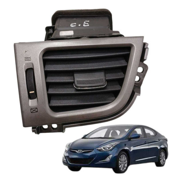 Difusor Ar Lateral Esquerdo Elantra 1.8 2012 2013