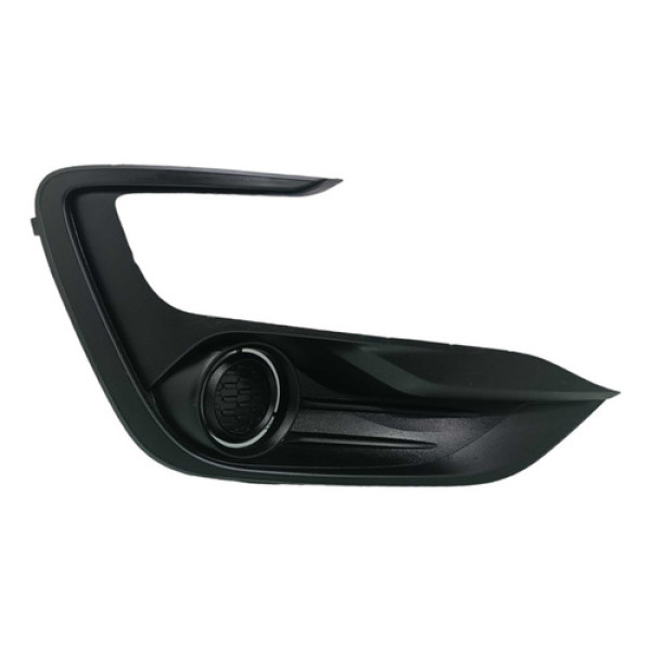 Grade Direita Farol Milha Ford Ka 1.0 3cc 2017 2018 2019 Preto Direito