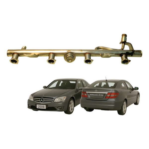 Flauta Bico Injetor Combustivel Mercedes Clc 200 K 1.8 2010