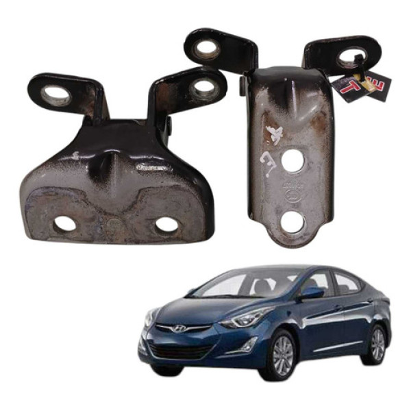 Dobradiça Porta Traseira Esquerda Par Elantra 1.8 2012 2013