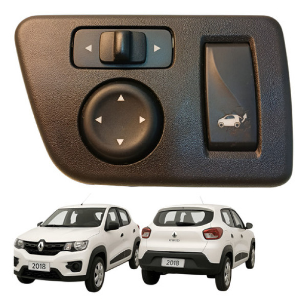 Comando Retrovisor Abertura Porta Malas Kwid 2017 2022