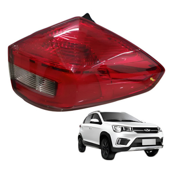 Lanterna Traseira Direita (detalhe) Tiggo 2 1.5 2019 2020 Direito/passageiro Vermelho