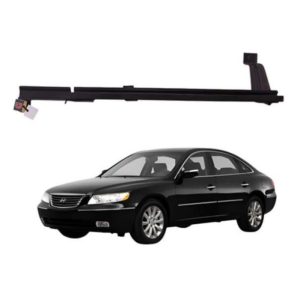 Guia Vidro Traseiro Direito Azera 3.3 2008 2009 2010 Preto