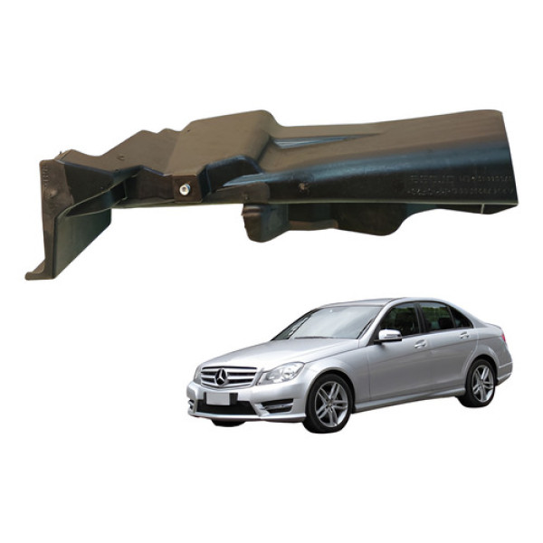 Suporte Maçaneta Dianteira Esquerda Mercedes C180 2013 2014 Preto