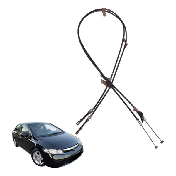 Cabo Freio Mao Par Honda New Civic 1.8 Lxs 2007 2011