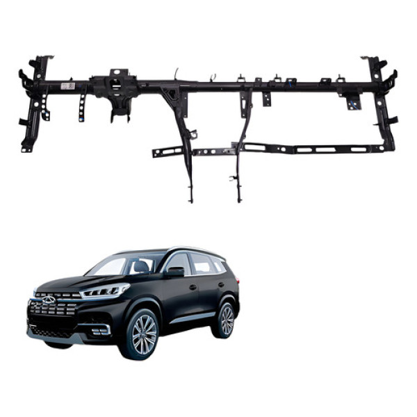 Suporte Painel Tabelier Chery Tiggo 8 2024 2022 1.6t Preto Listras