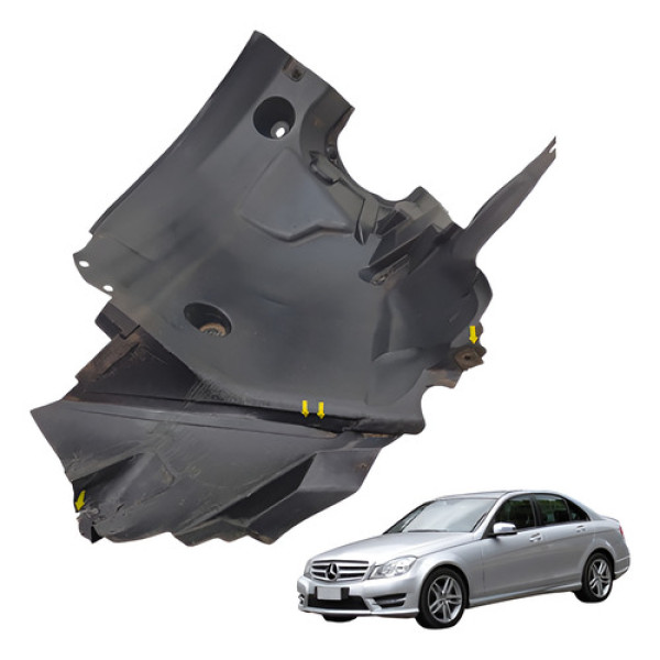 Parabarro Dianteiro Direito Mercedes C180 1.6 Turbo 2014