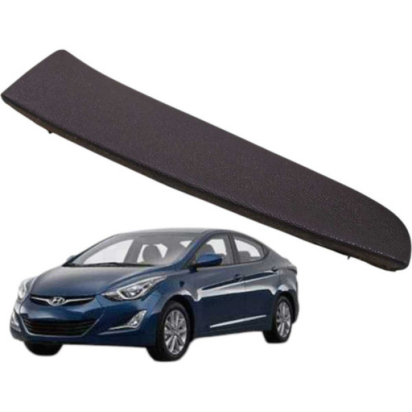 Apoio Braço Porta Dianteira Esquerda Elantra 1.8 2012 2013 Preto