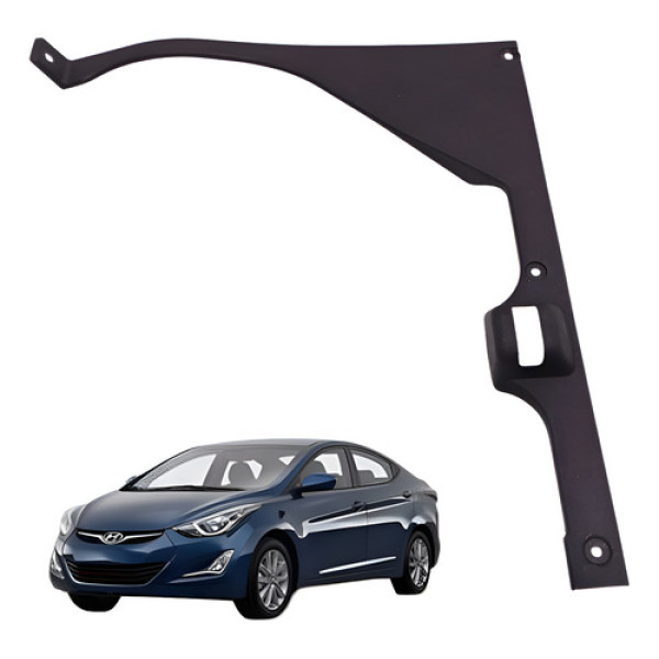 Acabamento Banco Traseiro Direito Elantra 1.8 2012 2013 Preto