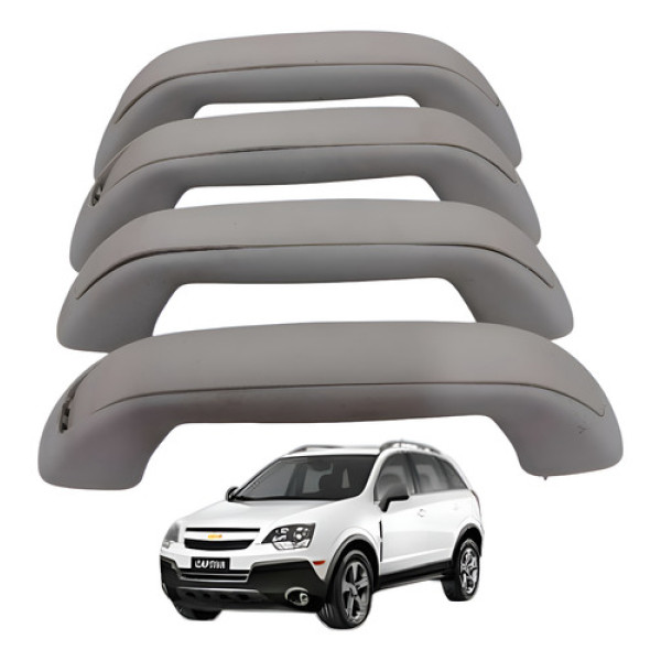 Alça Teto Pega Mao Kit Captiva 2.4 185cv 2012 Cinza